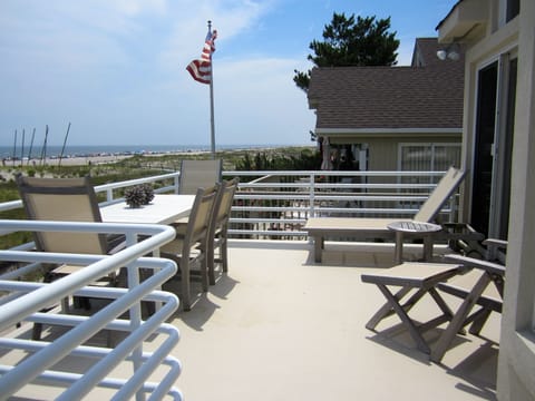 The Deck is perfect for dining Al Fresco!