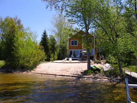 View from FREE pontoon boat