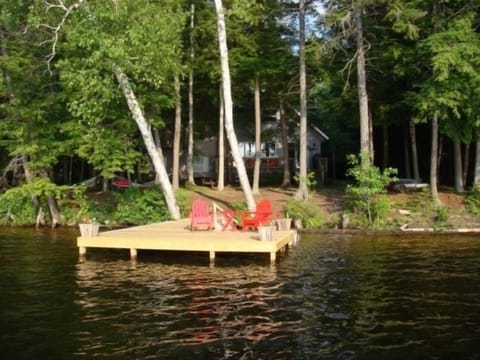 Water view of Camp Pinecone.