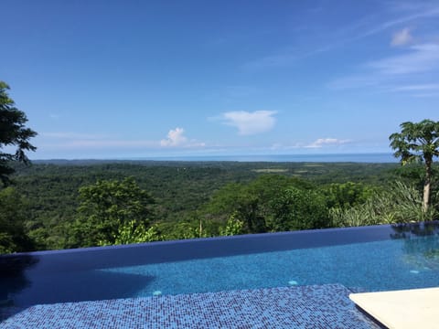 Panoramic ocean and jungle view!
