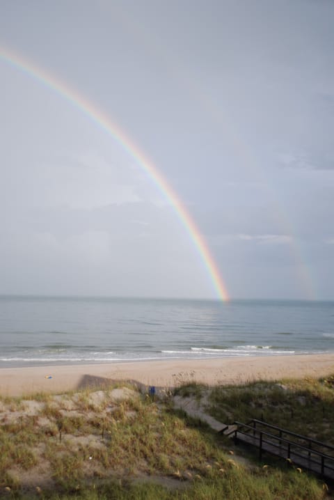 View from oceanfront deck.