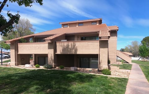 Our condo is a 2nd floor unit with just a few (~10) stairs to get up. 