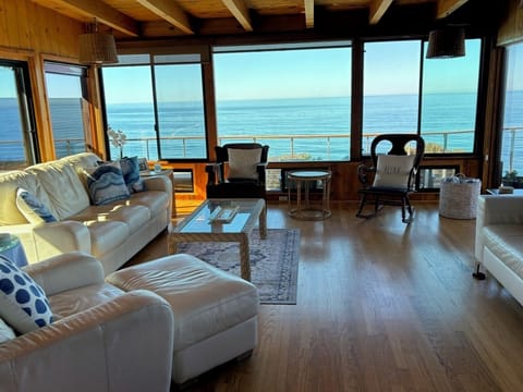 Large sunroom with the best views