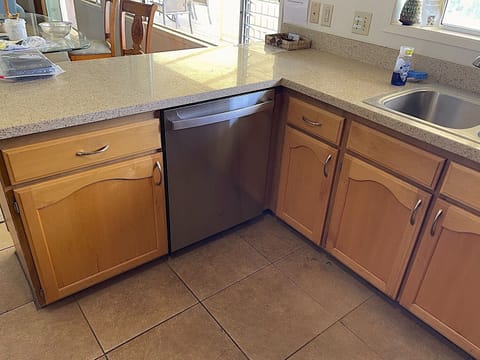 We also added a new dishwasher in May, 2023!