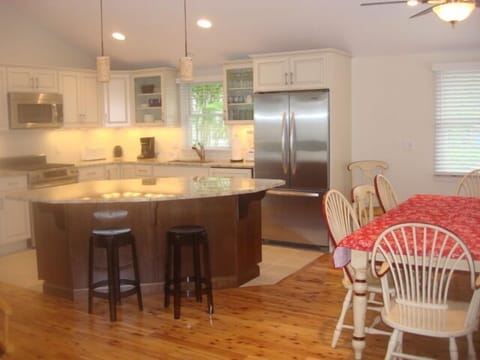 Open Kitchen and Dining Area