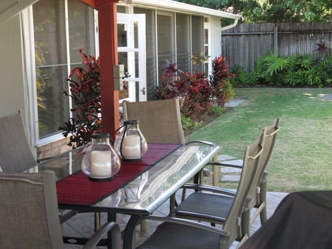 Beautiful spot for afternoon relaxing or early evening dinners.