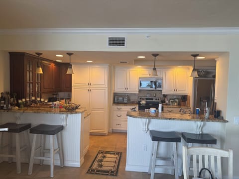 Renovated fully stocked kitchen