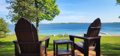 You'll feel the Bay is all yours from the deck. 