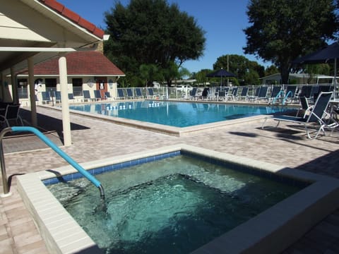 Pool and Jacuzzi
