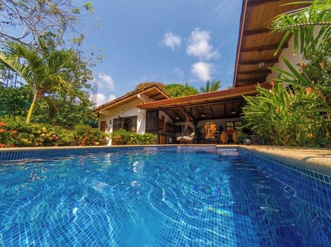 Happiness is a day at the pool in villa Piña