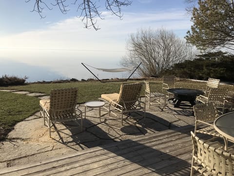 View from deck