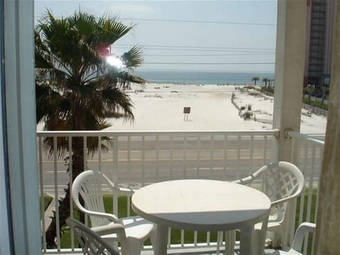 Great view from the balcony 