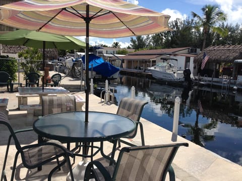 Enjoy the tranquil surroundings by the canal.