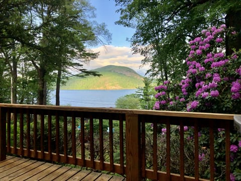 Lake view from the deck