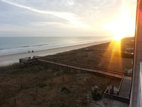 Private beach access with showers available to you.