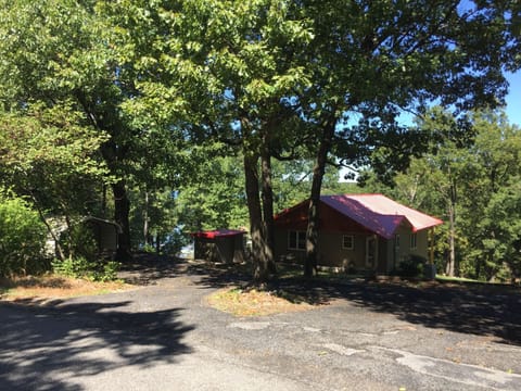 Cabin View from Driveway entry looking East
