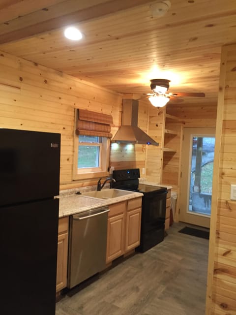 Main Level Kitchen View and entry door


