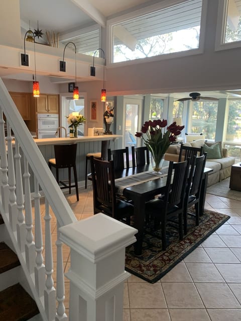 Main Downstairs Area as you walk in from the front door!