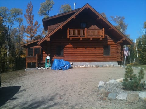 What you see when you drive up -- nice deck off master BR for morning coffee