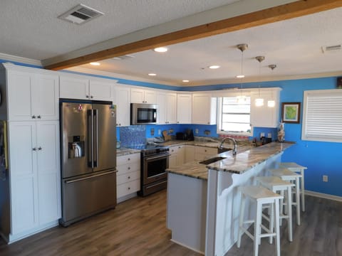 World Class Gourmet Kitchen with top of the line Stainless Steel Appliances