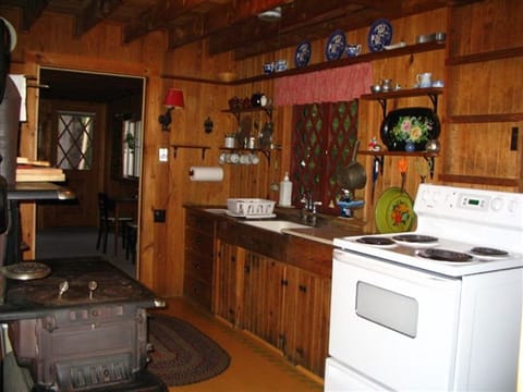 A well stocked kitchen.