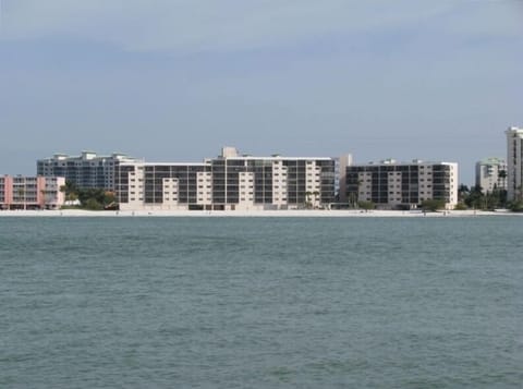 View of Carlos Pointe Beach Club from Lover's Key State Park