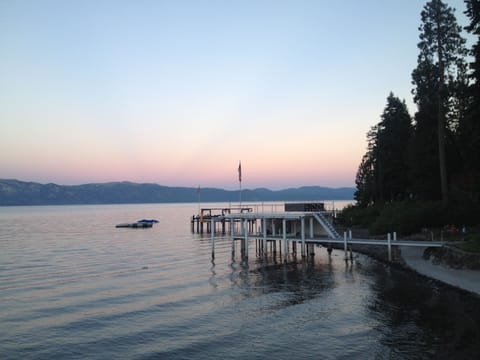 Sunset on Agate Bay from Sundeck