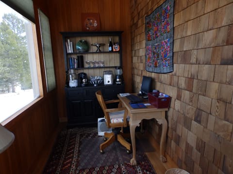 Unheated storage and office