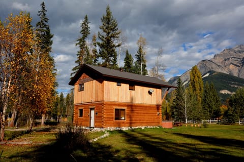 Beautiful log home with mountain views