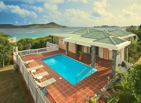 Great Views all around the home, large pool, tons of deck space