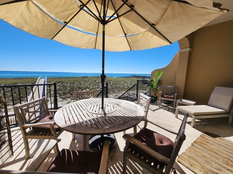 Main floor balcony