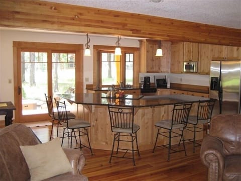 Kitchen view from great room