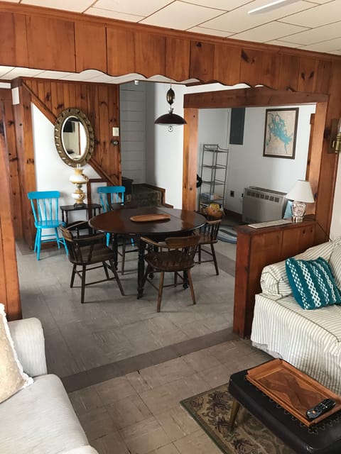 Dining room and sitting area