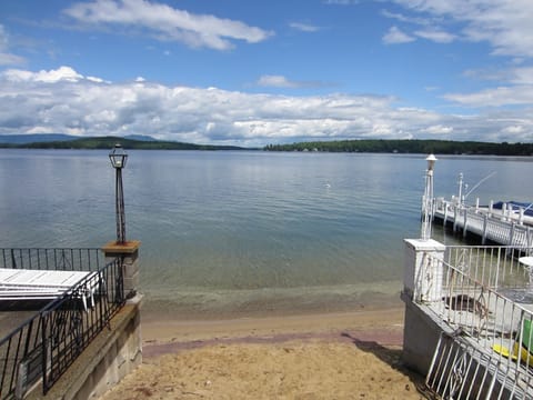 Beach at the cottage. Great view of the lake!