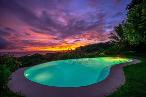 Infinity Pool at Night