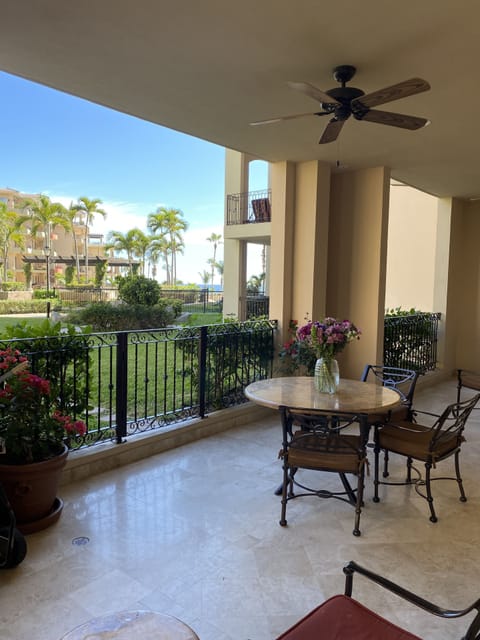 View from the patio of our unit