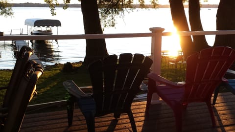 Main house deck view