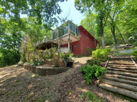 Backside of this Beautiful Home