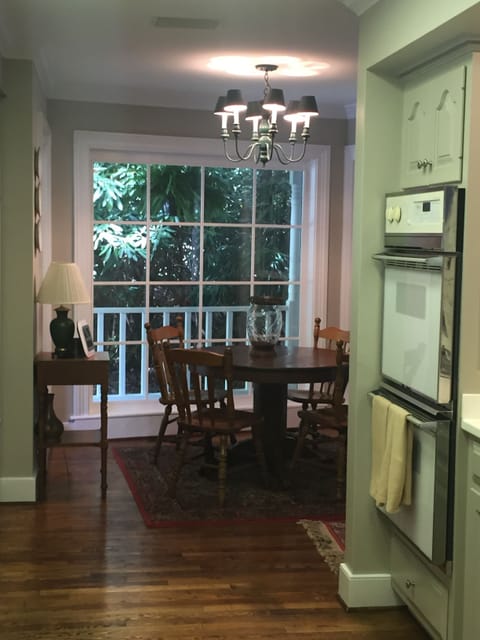 kitchen and breakfast nook