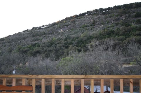 View from the front porch of the Mountain, look for the goats.