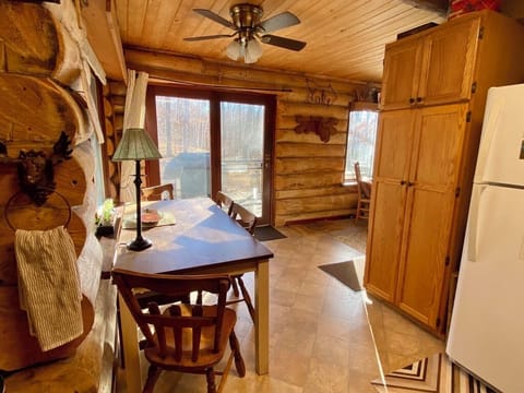 Easy access to grill from kitchen