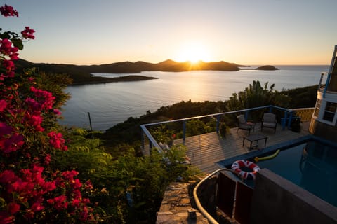 Sunrise over Hurricane Hole