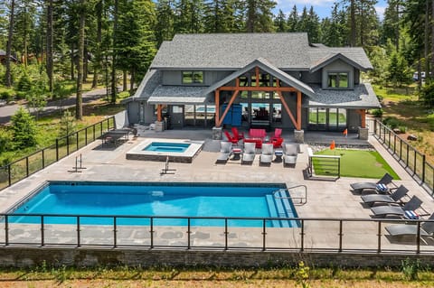 Pool Deck from Golf Course