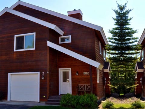 Our townhome.  It has an attached 1-car garage.