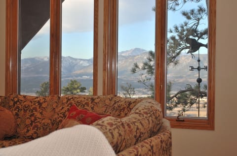 Views are not just from the deck but from every room in the house!