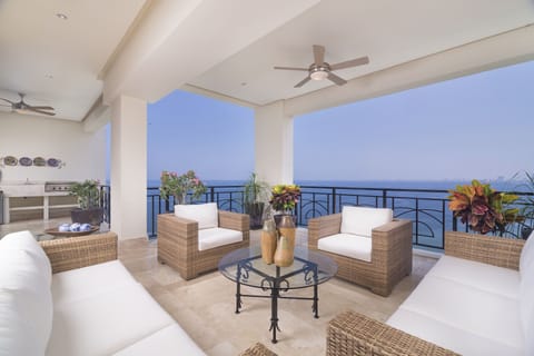 Unobstructed views from main terrace