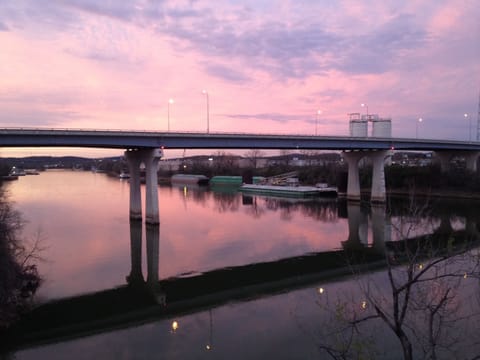 Check out the beautiful view from the balcony!