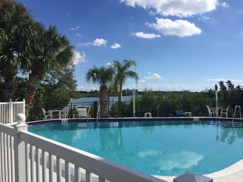 OUR POOL VIEW OF THE INTERCOASTAL