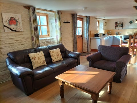 The ground floor is very spacious due to the open-plan layout.