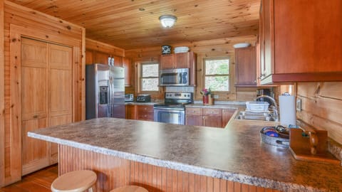 Spacious Kitchen with updated appliances and pantry